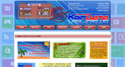 Desktop Screenshot of kordata.be