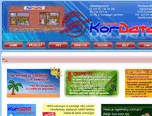 Tablet Screenshot of kordata.be